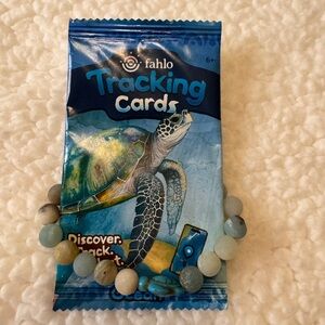 NWT Fahlo Tracking Cards with Beaded Bracelet